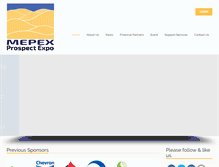 Tablet Screenshot of mepexonline.com